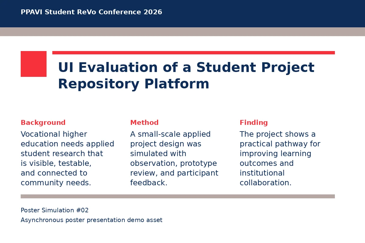 UI Evaluation of a Student Project Repository Platform